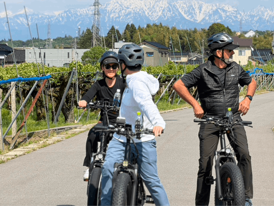 誰でも乗れるE-bike